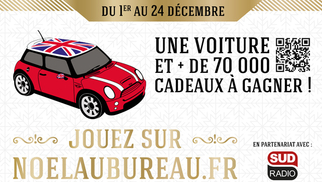 Au Bureau Montpellier annonce son Jeu Noël au Bureau ! avec une voiture et des lots à gagner sur Noelaubureau.fr