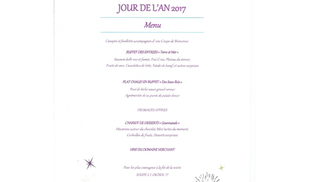 La Jalade Montpellier Restaurant présente son Menu du Jour de l'An