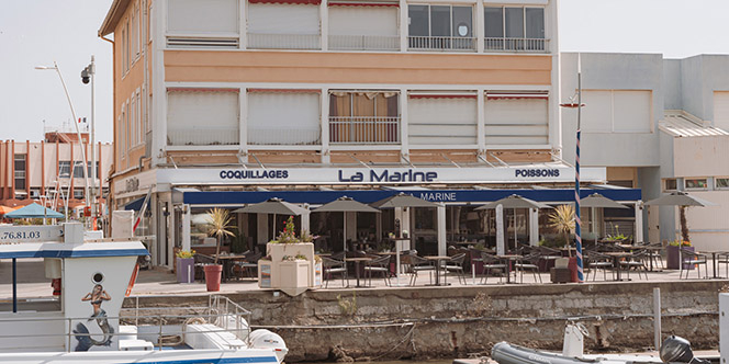 La Marine du Pêcheur Palavas, restaurant de poissons pêchés localement (® facebook la marine du pêcheur)
