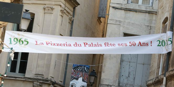 La Pizzeria du Palais Montpellier fête ses 50 ans