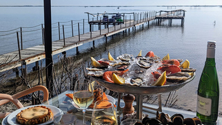 St Barth Tarbouriech Marseillan : huitres, coquillages au bord de l'eau (® tarbouriech)