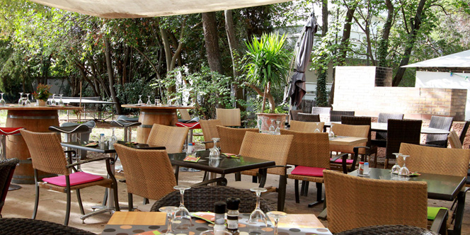 Les beaux jours approchent au restaurant la Jalade de Montpellier.(® SAAM-fabrice Chort)