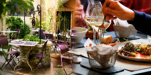 Les Gourmands Montpellier : restaurant avec patio et terrasse ombragée en centre-ville (®SAAM-fabrice CHORT)