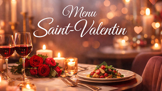 L’Effet Jardin Lattes • soirée Saint-Valentin et menu romantique
