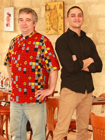 Le Ban des Gourmands Montpellier restaurant traditionnel de cuisine du marché au centre-ville est dirigé par Jacques Delèpine et Jonathan Marchais (® networld-fabrice Chort)