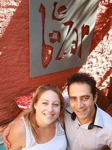 Le Bazar Montpellier Restaurant dirigé par Claire et Frédéric Milhe dans le quartier Aiguelongue tout proche du Club 7 (® networld-fabrice chort)