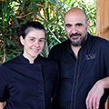 Nicolas Rodriguez et Lucie Robert vous accueillent au restaurant l'o3 à Castries (® SAAM-fabrice CHORT)