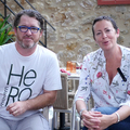 Le restaurant Le Pressoir à St-Saturnin est géré par Isabelle et Vincent Bedos