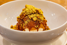 ASA Montpellier • Dessert fait maison du restaurant (® alain Reynaud)