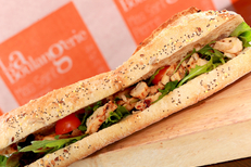 Boulangerie Ponrouch au Mas Saint Pierre Lattes • savoureux sandwichs dans les formules à emporter ou à déguster sur place (®SAAM-fabrice Chort)