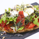 Bruschetta burrata Montpellier-chez Burger et Ratatouille 
