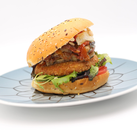 Burger Végétarien Montpellier-Burger et Ratatouille