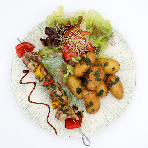 Les Rognons de Veau en brochette  Montpellier - chez Burger et Ratatouille 