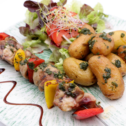 Les Rognons de Veau en brochette  Montpellier - chez Burger et Ratatouille 