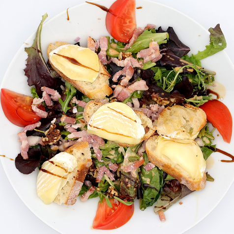 Salade au  Chèvre chaud