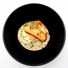 Oeuf parfait à la truffe Oeuf parfait à la truffe