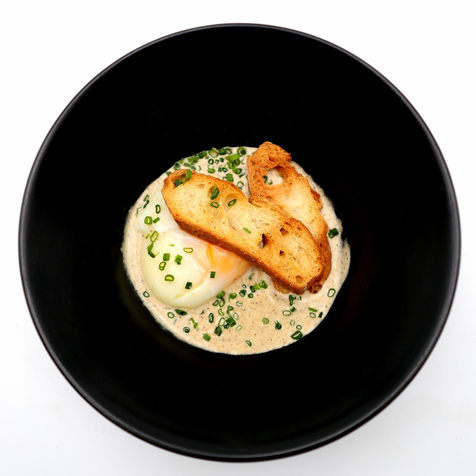 Oeuf parfait à la truffe