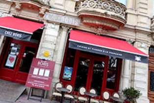 Restaurant Chez Boris est un restaurant de viande à Montpellier avec une cuisine fait maison ainsi qu'un bar à vins et tapas sur l'Esplanade en centre-ville.(® SAAM-fabrice CHORT)