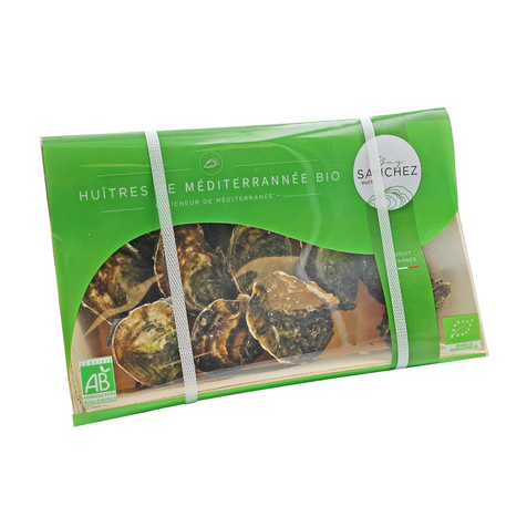 Vente en ligne d'huîtres Méditerranée Bio - Bouzigues