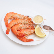 Gambas fraîches - L'Ambre de Thau 