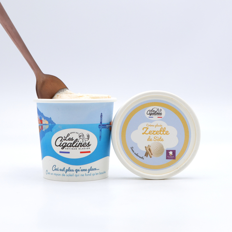 Glace à la Zezette de Sète - L'Ambre de Thau 
