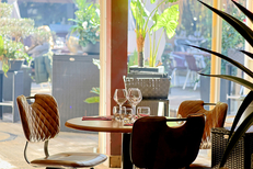 Restaurant l’Effet Jardin Lattes Montpellier • cuisine faite maison dans un cadre apaisant (® SAAM-fabrice CHORT)