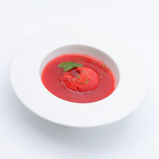 Soupe de fraises