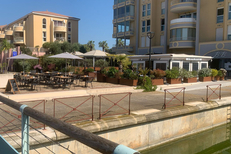 La Bonne Bouille Lattes • restaurant avec tables en terrasse au Port Ariane ( ®bonne bouille)