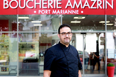 La Boucherie Amazrin Montpellier est géré par Hicham Amazrin (® SAAM fabrice Chort)