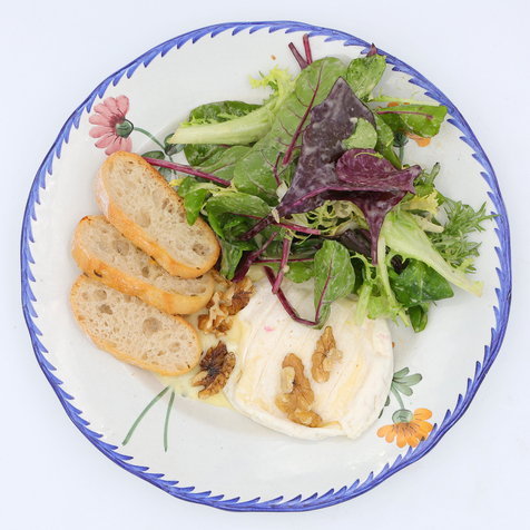 Salade Repas chez restaurant La Ferme de Marguerite Montpellier