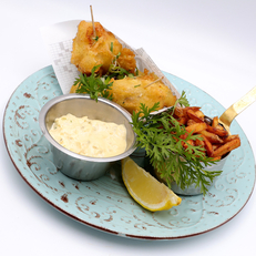 Fish and chips de lotte