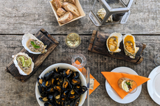 Le St Barth Tarbouriech Marseillan : Huitres direct producteur, coquillages ( ® le st barth)