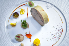 Les Deux M Marseillan • restaurant gastronomique et cuisine faite maison • plat signature autour du foie gras ( ® les deux M)