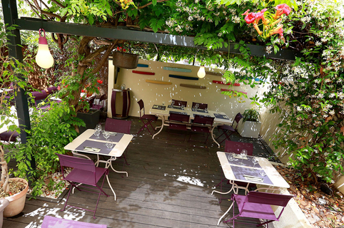 Les Gourmands Montpellier est un restaurant avec une cuisine fait maison avec sa belle terrasse proche du Corum en centre-ville (® SAAM-fabrice Chort)