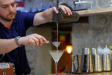 Spécialité du restaurant Nomadic Montpellier : cockatil minute (® SAAM- fabrice CHORT)