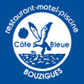 Logo de l’hôtel-restaurant La Côte Bleue de Bouzigues. Logo de l’hôtel-restaurant La Côte Bleue de Bouzigues.