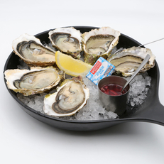 Huîtres de Bouzigues chez le restaurant Le Bosigas à Bouzigues