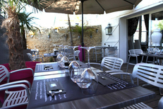 Restaurant Villa 29 Montpellier propose des tables en terrasse (® Villa 29)