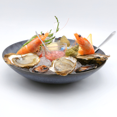 Assiette de coquillages 