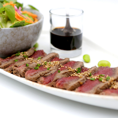 Tataki de boeuf d'Aubrac Tataki de boeuf d'Aubrac