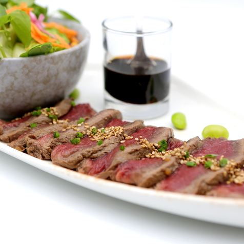 Tataki de boeuf d'Aubrac